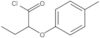 Butanoyl chloride, 2-(4-methylphenoxy)-