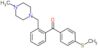 [2-[(4-methylpiperazin-1-yl)methyl]phenyl]-(4-methylsulfanylphenyl)methanone