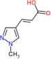 (2E)-3-(1-Methyl-1H-pyrazol-4-yl)-2-propenoic acid