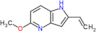 2-ethenyl-5-methoxy-1H-pyrrolo[3,2-b]pyridine