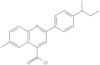 Cloruro di 6-metil-2-[4-(1-metilpropil)fenil]-4-quinolinecarbonile