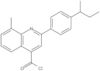 8-Methyl-2-[4-(1-methylpropyl)phenyl]-4-quinolinecarbonyl chloride