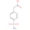 Benzeneacetic acid, 4-(aminosulfonyl)-