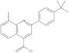 2-[4-(1,1-Dimethylethyl)phenyl]-8-methyl-4-quinolinecarbonyl chloride