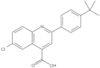 6-Chloro-2-[4-(1,1-dimethylethyl)phenyl]-4-quinolinecarboxylic acid