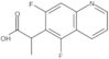 5,7-Difluoro-α-methyl-6-quinolineacetic acid