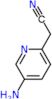 (5-aminopyridin-2-yl)acetonitrile