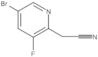 5-Bromo-3-fluoro-2-pyridineacetonitrile