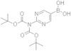 2-(N,N-Bis-Boc-amino)pyrimidine-5-boronicacid