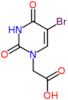 (5-bromo-2,4-dioxo-3,4-dihydropyrimidin-1(2H)-yl)acetic acid