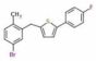 2-((5-bromo-2-methylphenyl)methyl)-5-(4-fluorophenyl)thiophene