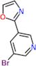 2-(5-bromo-3-pyridyl)oxazole