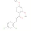 2-Propen-1-one, 3-(2,4-dichlorophenyl)-1-(2,4-dimethoxyphenyl)-