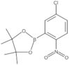 2-(5-Chloro-2-nitrophenyl)-4,4,5,5-tetramethyl-1,3,2-dioxaborolane