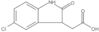 5-Chloro-2,3-dihydro-2-oxo-1H-indole-3-acetic acid