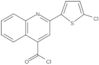 2-(5-Chloro-2-thienyl)-4-quinolinecarbonyl chloride