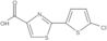 Ácido 2-(5-cloro-2-tienil)-4-tiazolcarboxílico