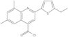 2-(5-Ethyl-2-thienyl)-6,8-dimethyl-4-quinolinecarbonyl chloride