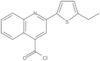 2-(5-Ethyl-2-thienyl)-4-quinolinecarbonyl chloride