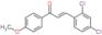 (2E)-3-(2,4-dichlorophenyl)-1-(4-methoxyphenyl)prop-2-en-1-one