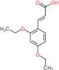 (2E)-3-(2,4-diethoxyphenyl)prop-2-enoic acid