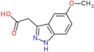 2-(5-methoxy-1H-indazol-3-yl)acetic acid