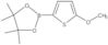 2-(5-Methoxy-2-thienyl)-4,4,5,5-tetramethyl-1,3,2-dioxaborolane