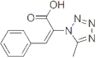 2-(5-METHYL-TETRAZOL-1-YL)-3-PHENYL-ACRYLIC ACID