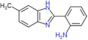 2-(6-methyl-1H-benzimidazol-2-yl)aniline