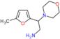 2-(5-methylfuran-2-yl)-2-morpholin-4-ylethanamine