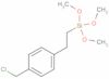 ((Chloromethyl)phenylethyl)trimethoxysilane