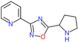 2-[5-(2-Pyrrolidinyl)-1,2,4-oxadiazol-3-yl]pyridine