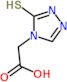 (3-sulfanyl-4H-1,2,4-triazol-4-yl)acetic acid