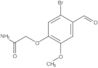 2-(5-Bromo-4-formyl-2-methoxyphenoxy)acetamide