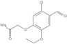 2-(5-Chloro-2-ethoxy-4-formylphenoxy)acetamide