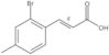 2-Propenoic acid, 3-(2-bromo-4-methylphenyl)-, (E)-