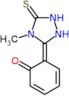 (6E)-6-(4-methyl-5-thioxo-1,2,4-triazolidin-3-ylidene)cyclohexa-2,4-dien-1-one