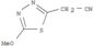 1,3,4-Thiadiazole-2-acetonitrile,5-methoxy-