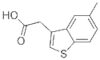 (5-Methyl-benzo(b)thiophen-3-yl)acetic acid