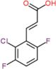(2E)-3-(2-chloro-3,6-difluorophenyl)prop-2-enoic acid