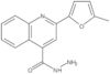 2-(5-Methyl-2-furanyl)-4-quinolinecarboxylic acid hydrazide