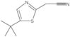 5-(1,1-Dimethylethyl)-2-thiazoleacetonitrile