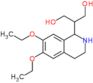 2-(6,7-diethoxy-1,2,3,4-tetrahydroisoquinolin-1-yl)propane-1,3-diol