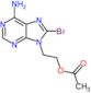 2-(6-amino-8-bromo-9H-purin-9-yl)ethyl acetate