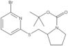 1,1-Dimethylethyl 2-[[(6-bromo-2-pyridinyl)thio]methyl]-1-pyrrolidinecarboxylate