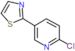 2-chloro-5-thiazol-2-yl-pyridine
