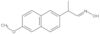 6-Methoxy-α-methyl-2-naphthaleneacetaldehyde oxime