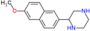 2-(6-methoxy-2-naphthyl)piperazine