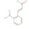 2-Propenoyl chloride, 3-(2-nitrophenyl)-, (E)-