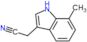 2-(7-methyl-1H-indol-3-yl)acetonitrile
